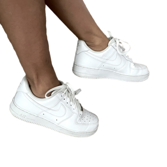 Nike Shoes - Nike Air Force Ones, white. Size 8. Very good condition. Barely worn.